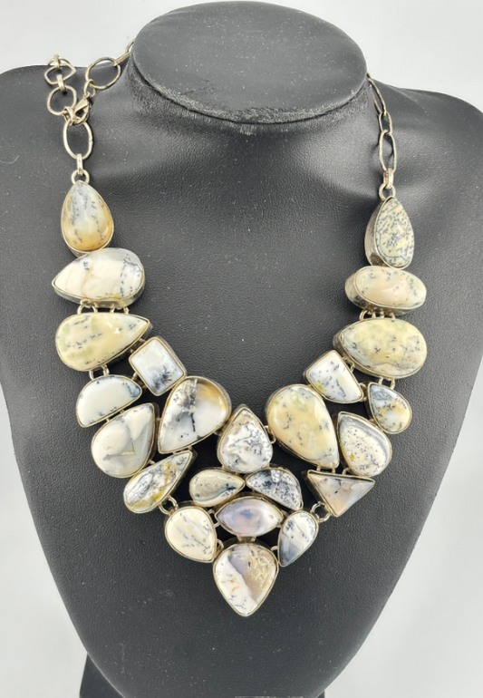 Dendritic Agate Necklace