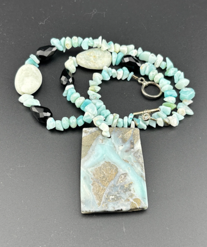 Multi Gemstones Handmade Necklace
