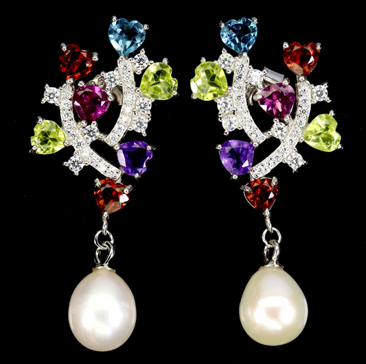 Amethyst 4mm 925 Sterling Silver Earrings