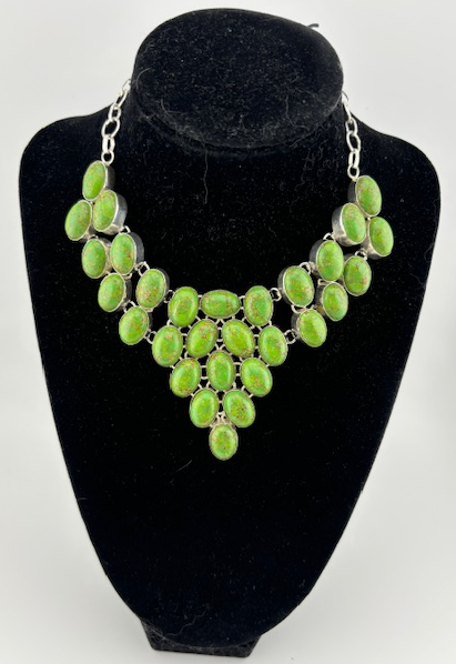 N0004 - Turquoise Necklace 19"